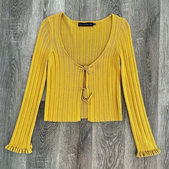 House of Harlow 1960 Marigold Bree Cardigan Sweater - Size: Small - Picture 9 of 10